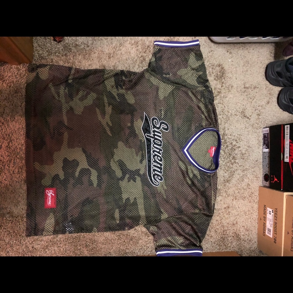 Supreme Mesh Baseball Top